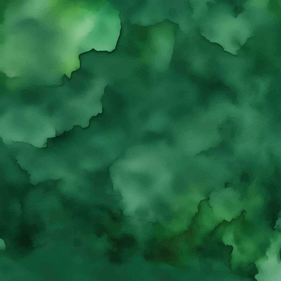 Green watercolor background vector