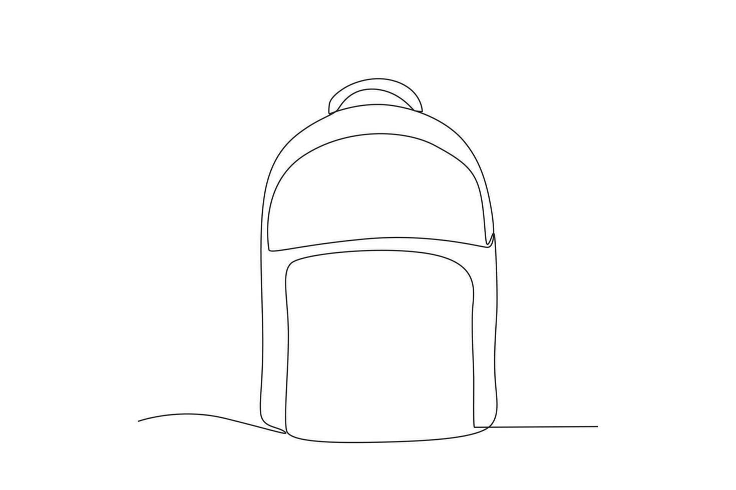 A bag to take to school vector