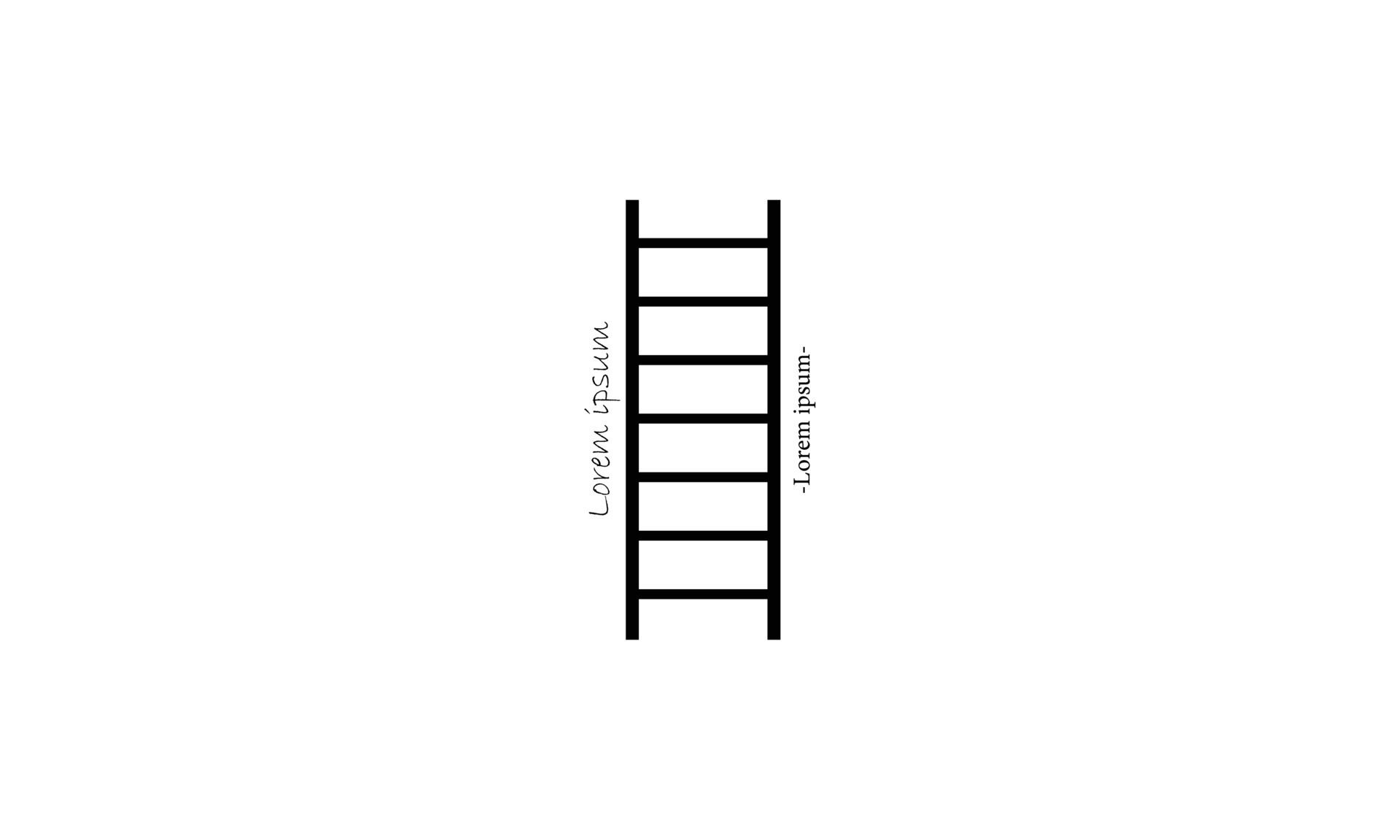 ladder company logo design black minimalistic 28595092 Vector Art at