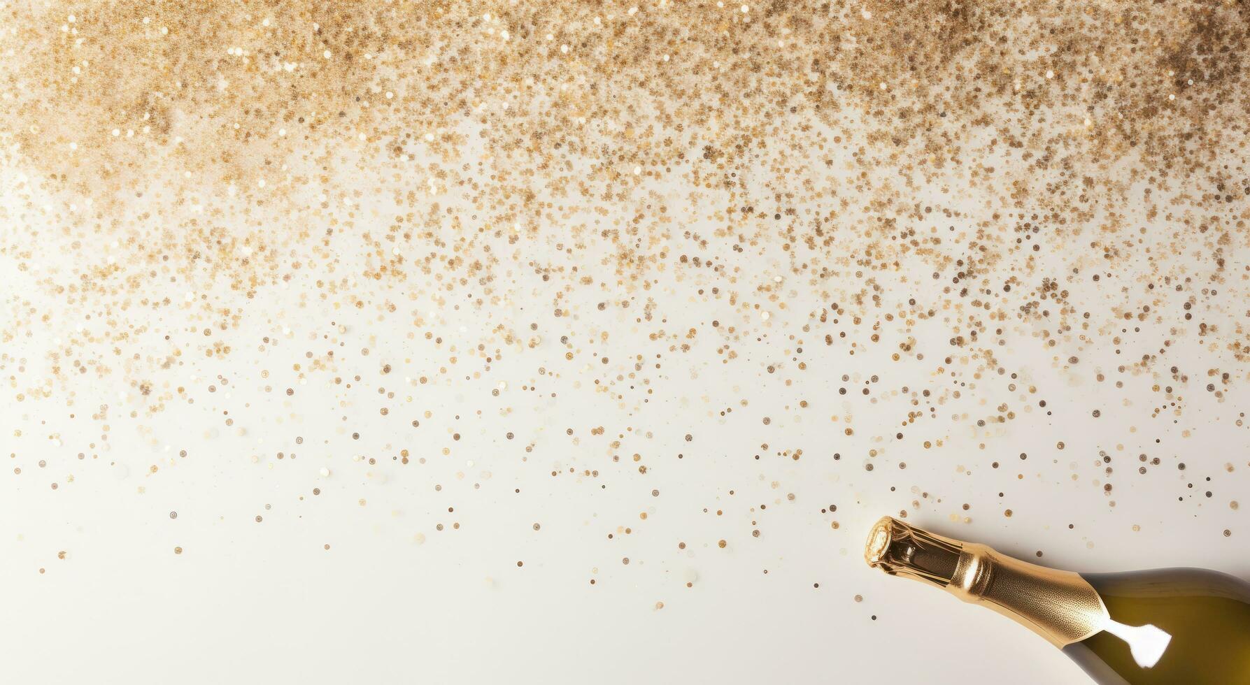 Glitter background with champagne bottle 28595138 Stock Photo at Vecteezy