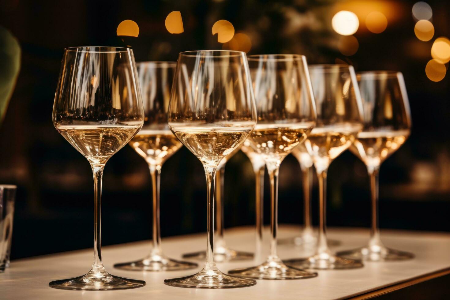 Holiday background with champagne glasses 28595277 Stock Photo at Vecteezy