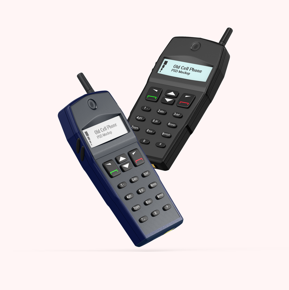 Old Cell Phone PSD