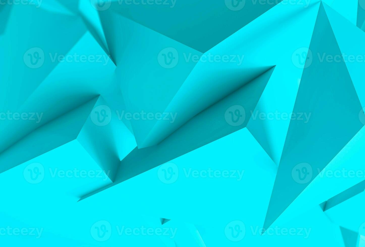 3d Illustration geometrical abstract background design photo