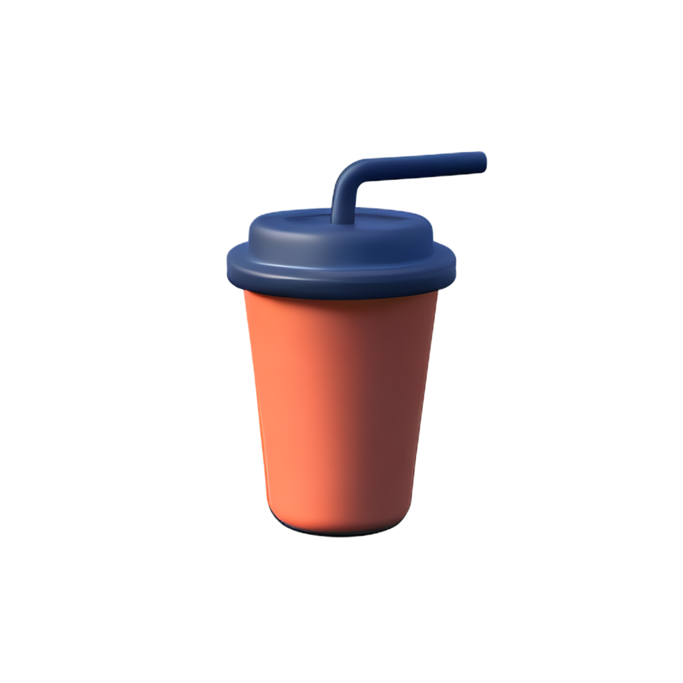 drinken 3d renderen icoon illustratie png