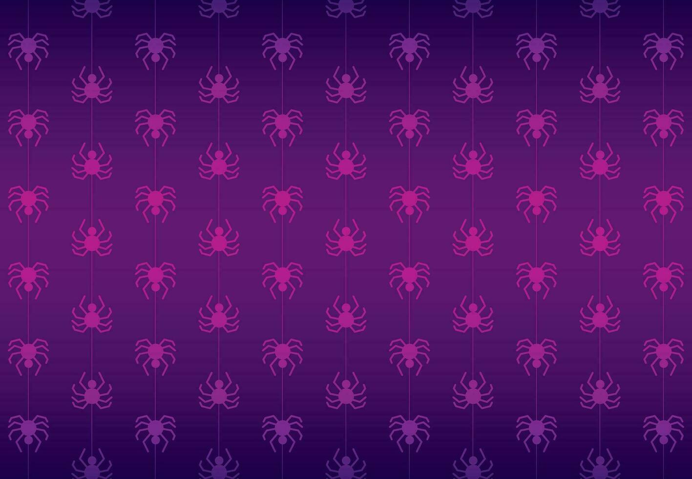 spider halloween background vector