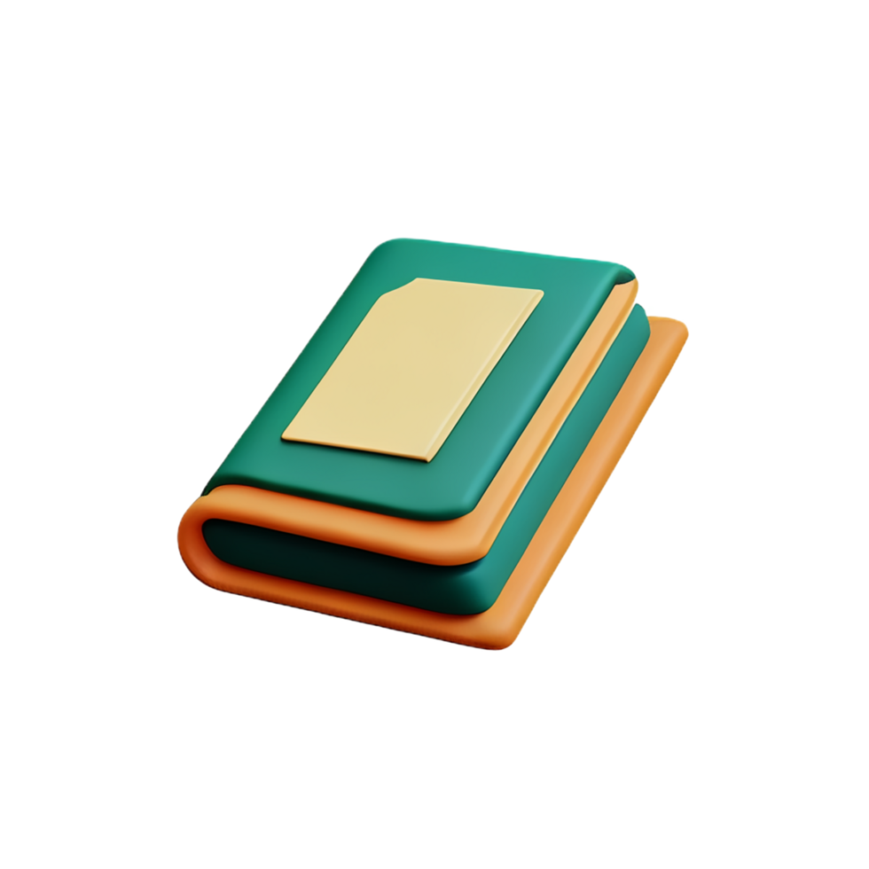 quran 3d rendering icon illustration png