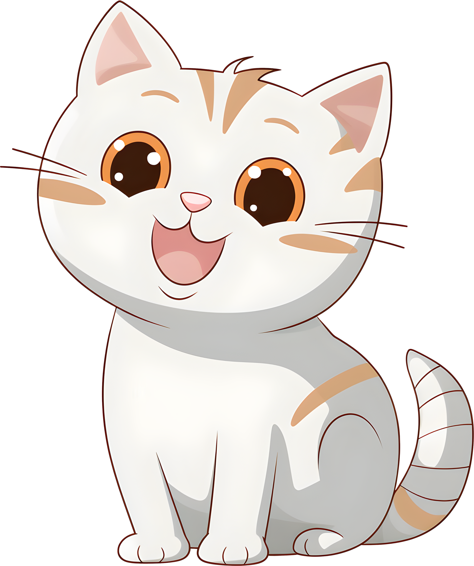 Cute Cat PNG Images With Transparent Background