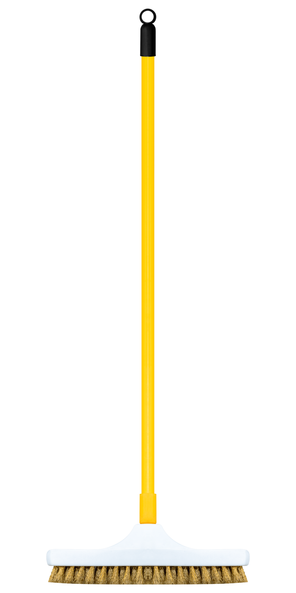 Yellow handle floor scrubbing brush 28597626 PNG