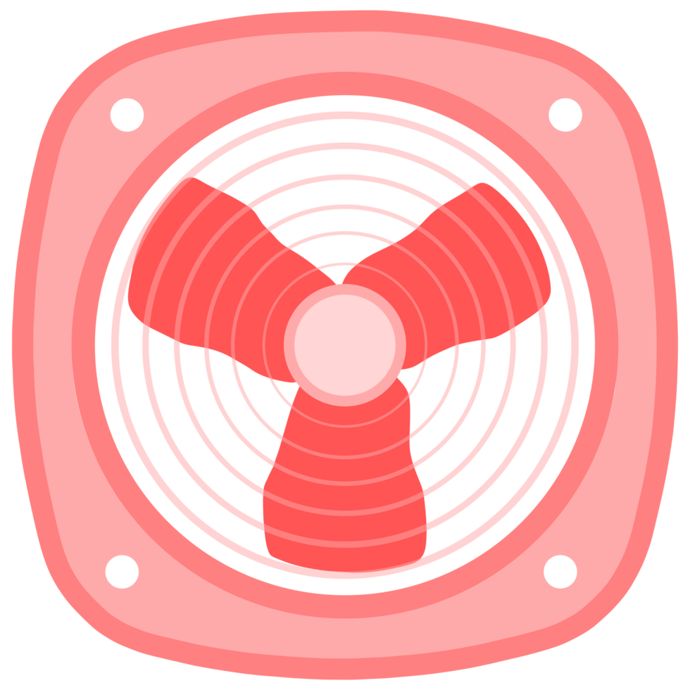 Pink Color Exhaust Fan Design png