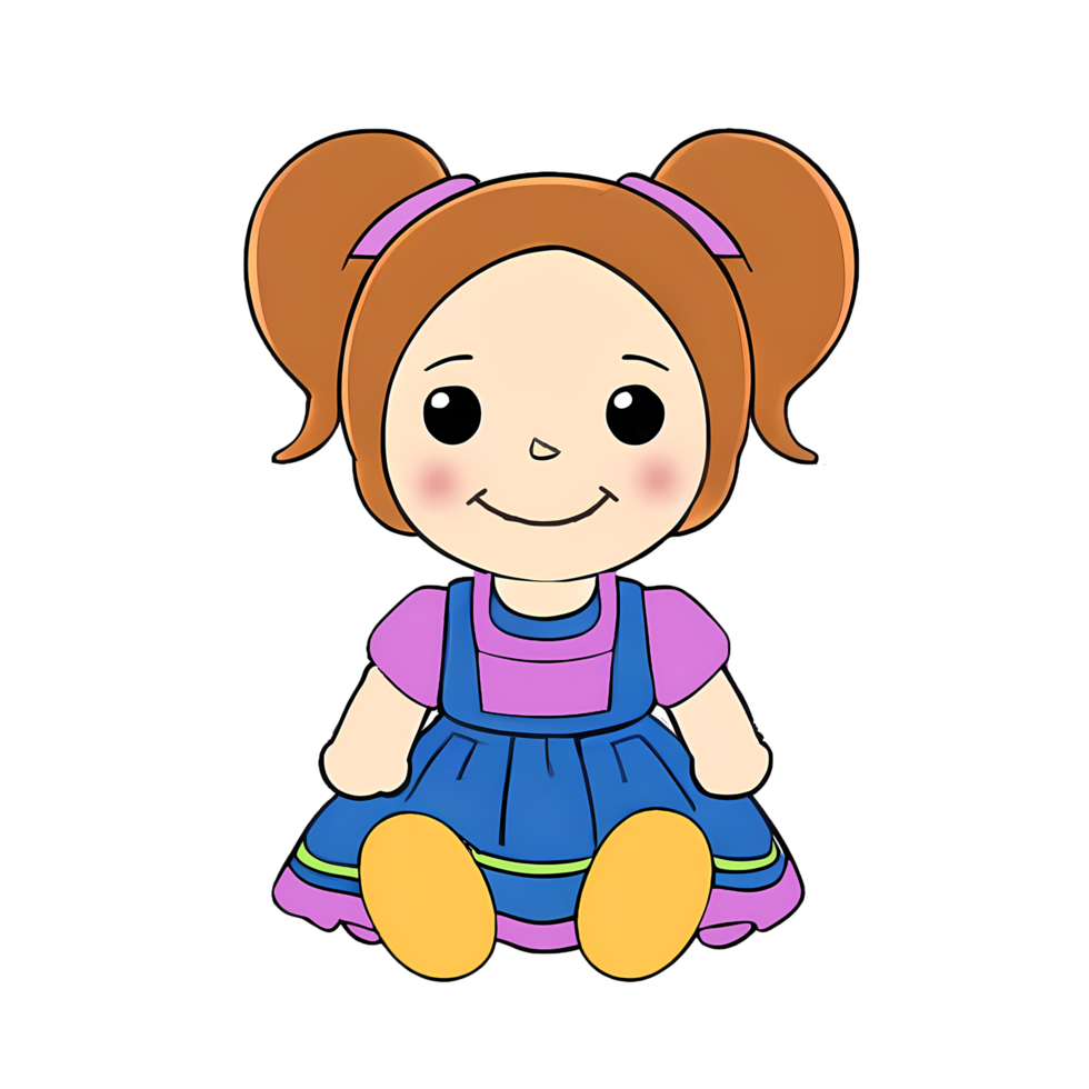 Boneca - Desenhos De Bonecas Em Png - Free Transparent PNG Clipart Images  Download