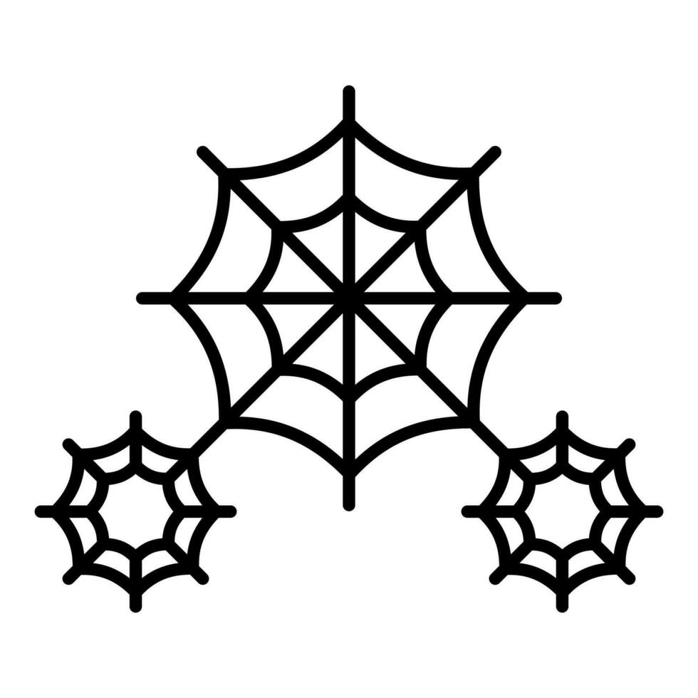 Spider web vector eps icon,halloween,isolated on white background.