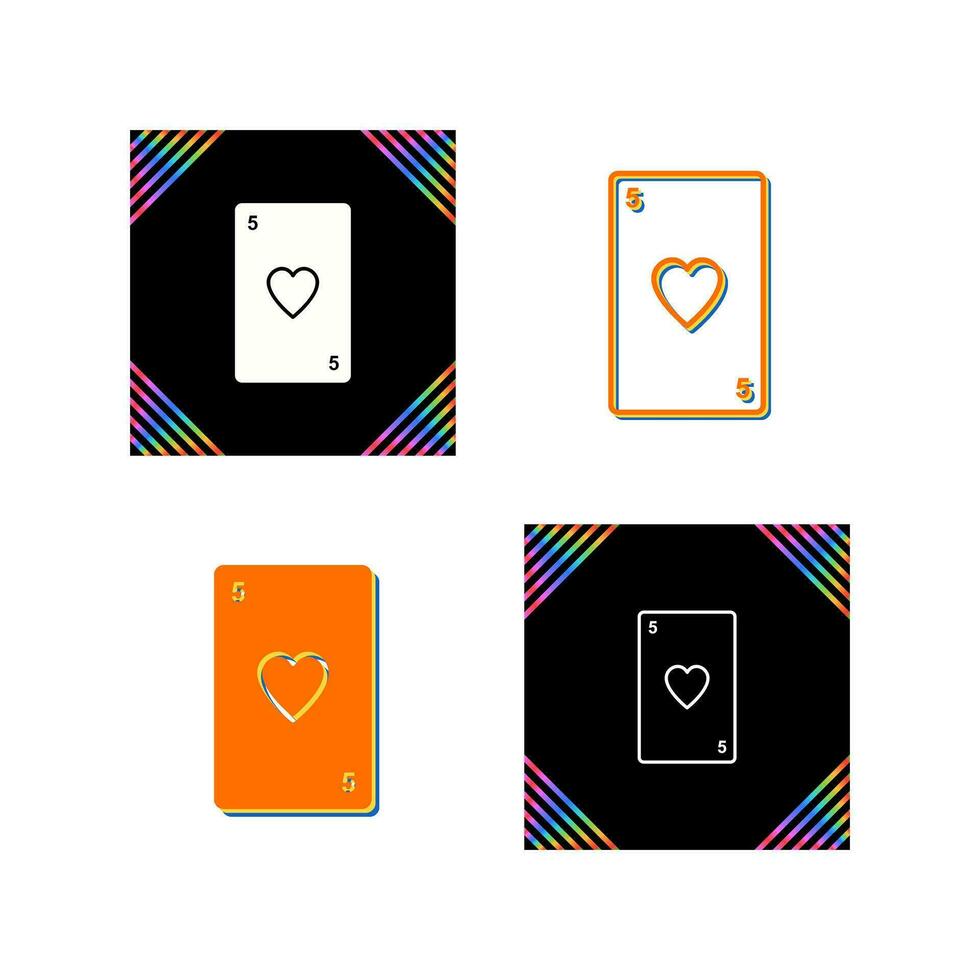 Playing Card Vector Icon