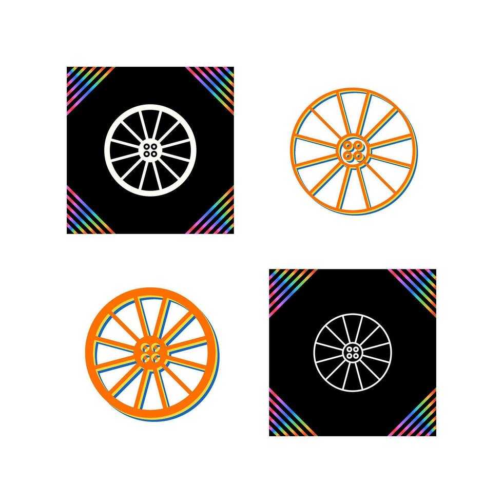 Wheel Vector Icon