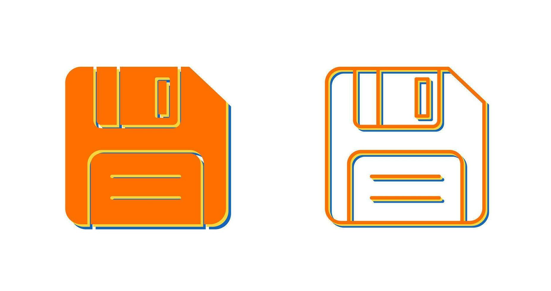 Floppy Disk Vector Icon