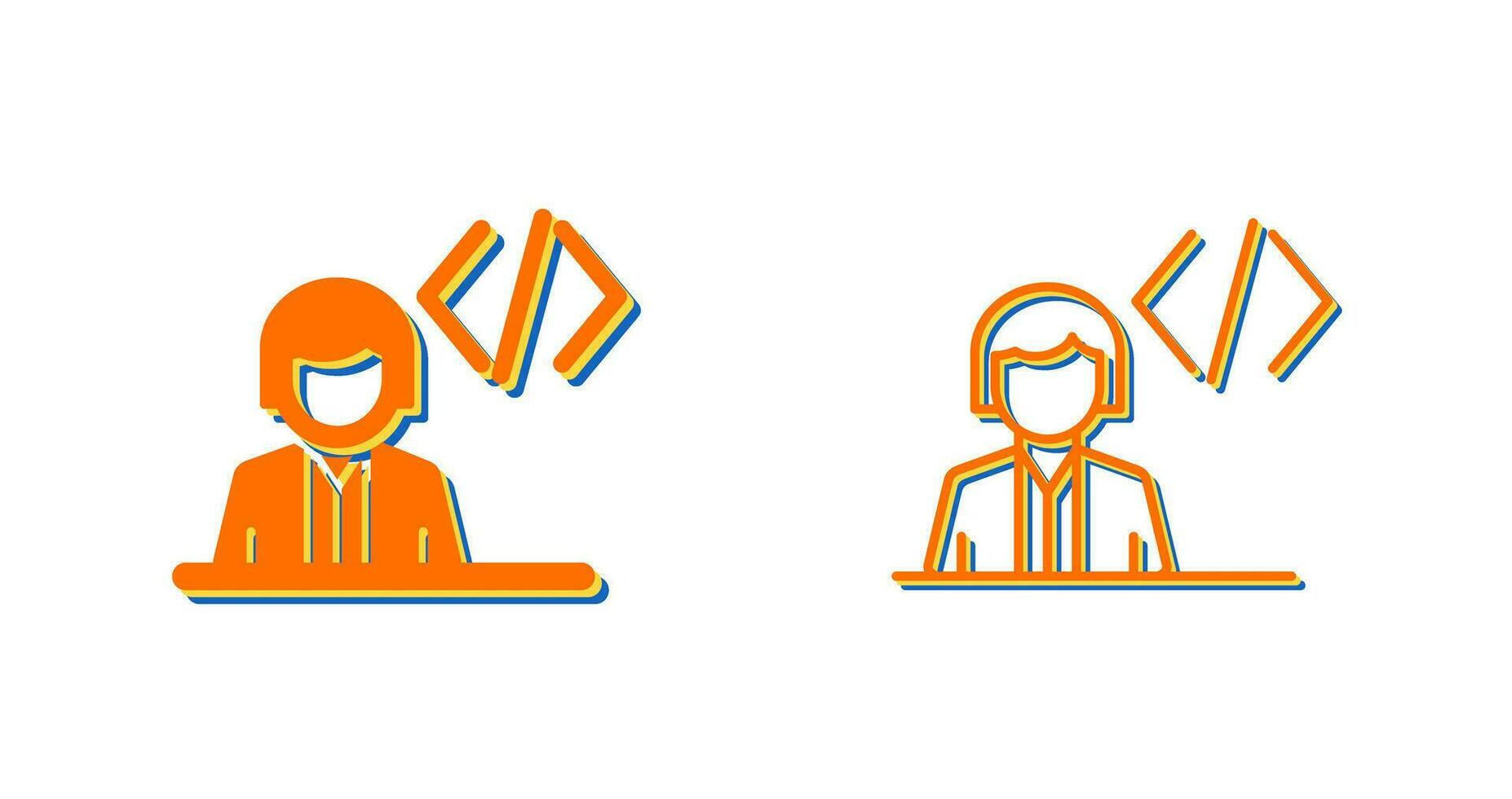 Programmer Vector Icon