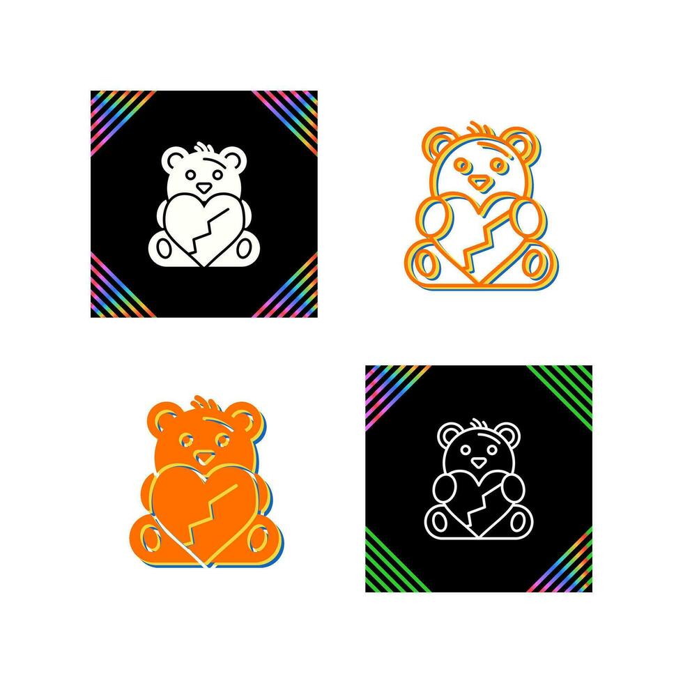 Teddy Bear Vector Icon