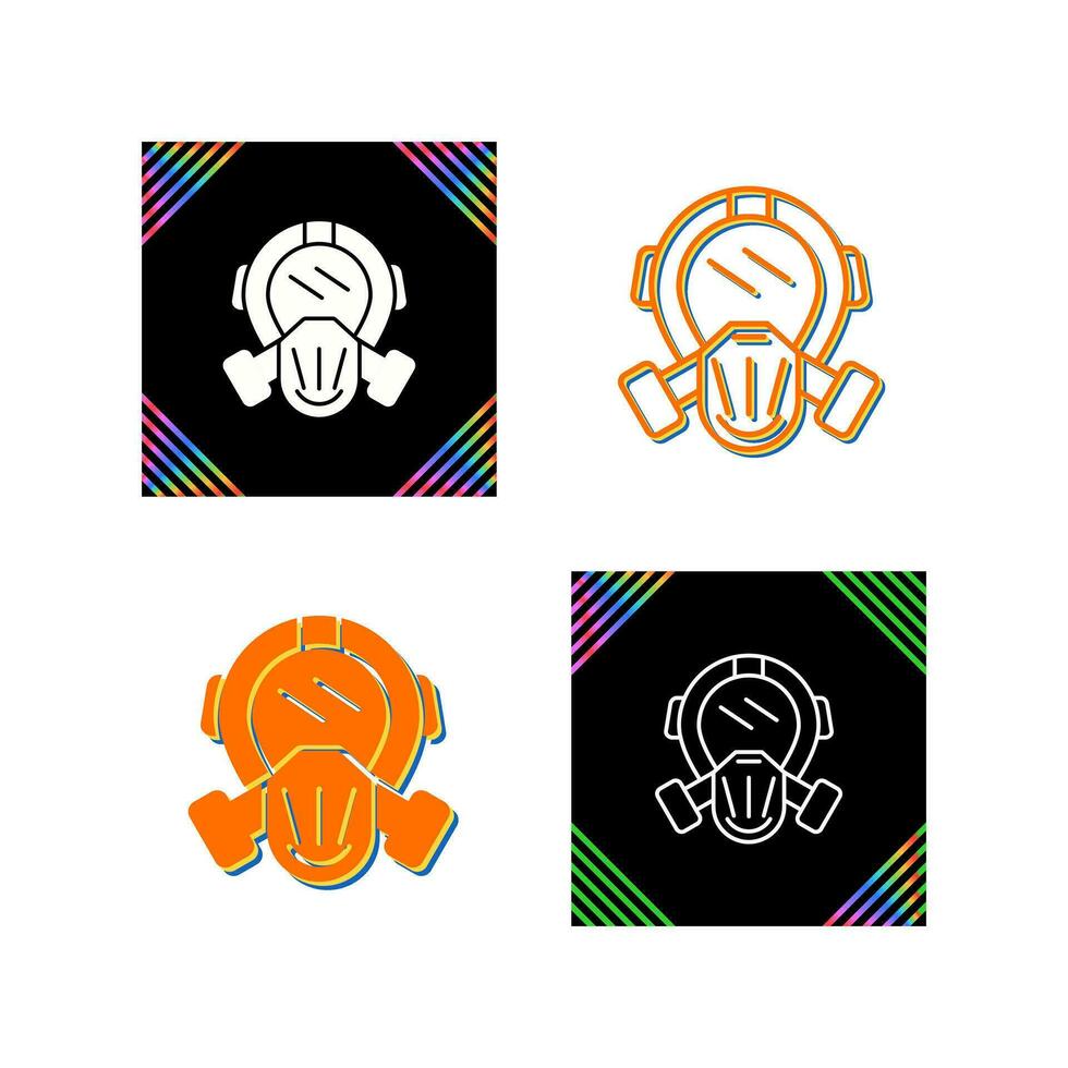 Gas Mask Vector Icon