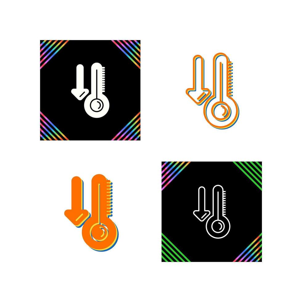 Low Temperature Vector Icon