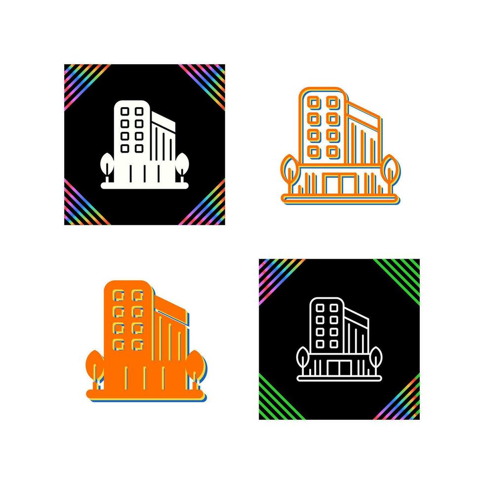 Office Building Vector Icon