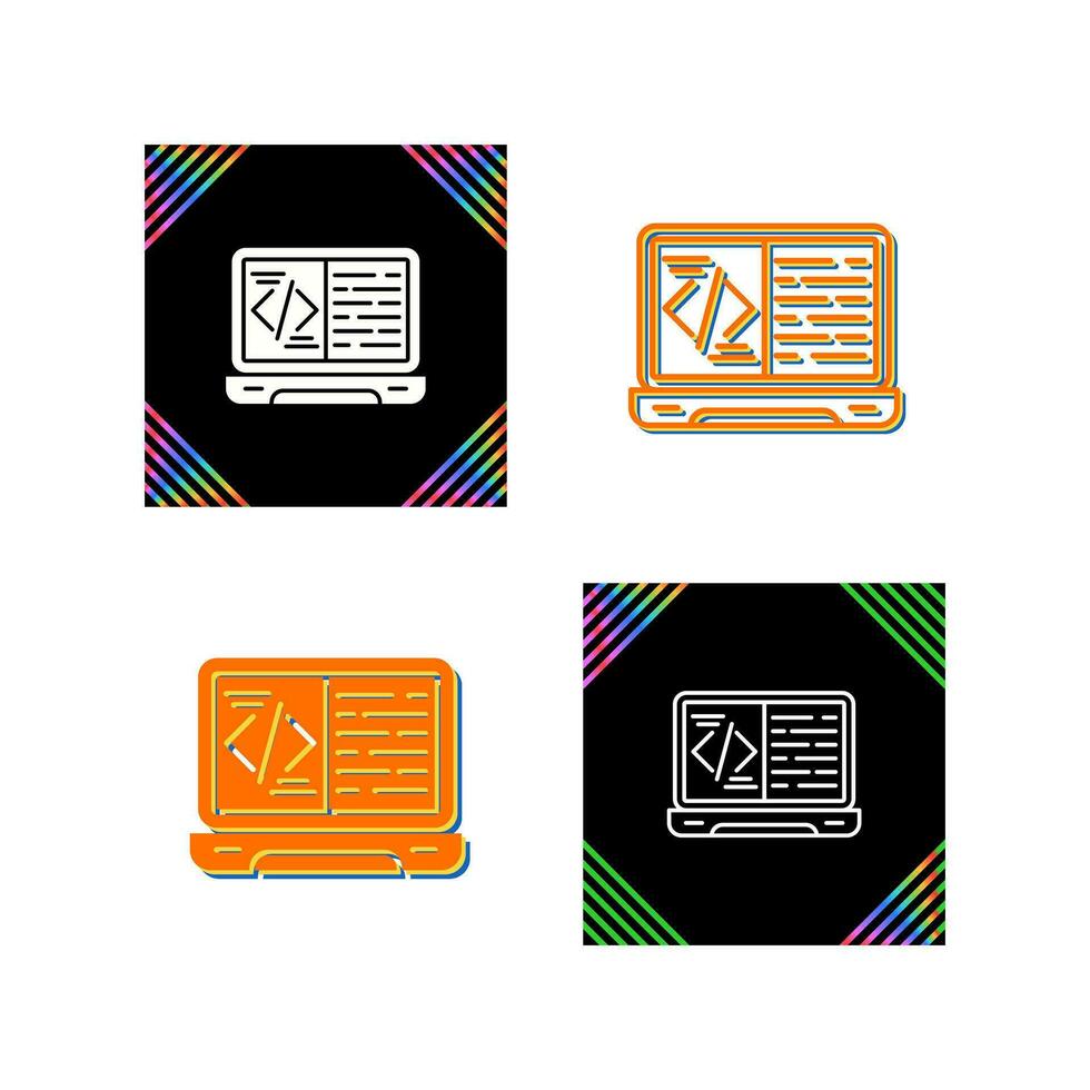 Coding Vector Icon