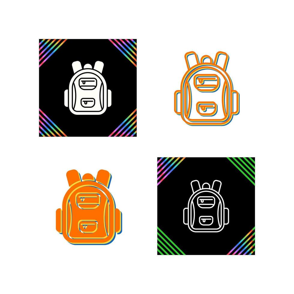 School Bag Vector Icon