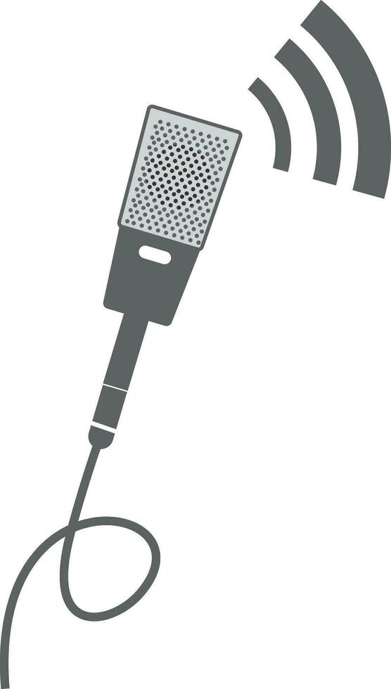 Podcast Logo Icon Design Vector