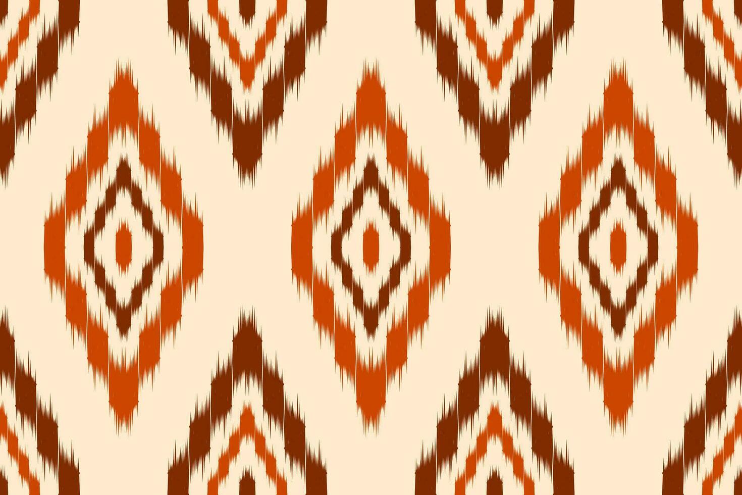 Ethnic ikat seamless pattern in tribal. American, Mexican style. Aztec geometric ornament print. vector