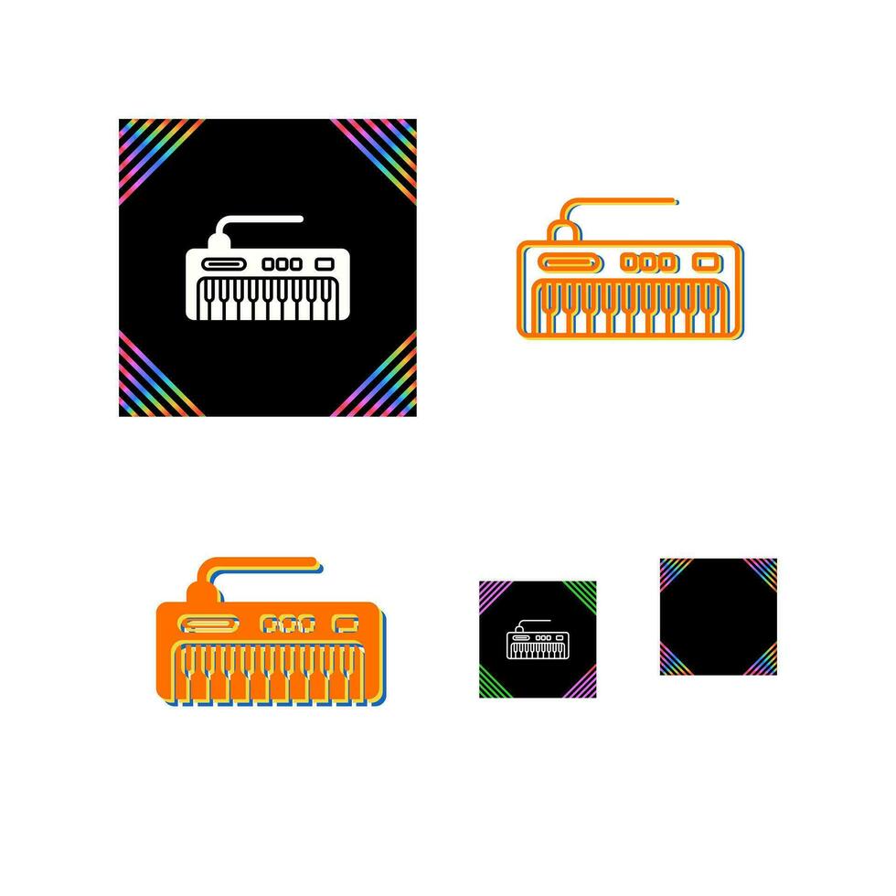 Piano Vector Icon