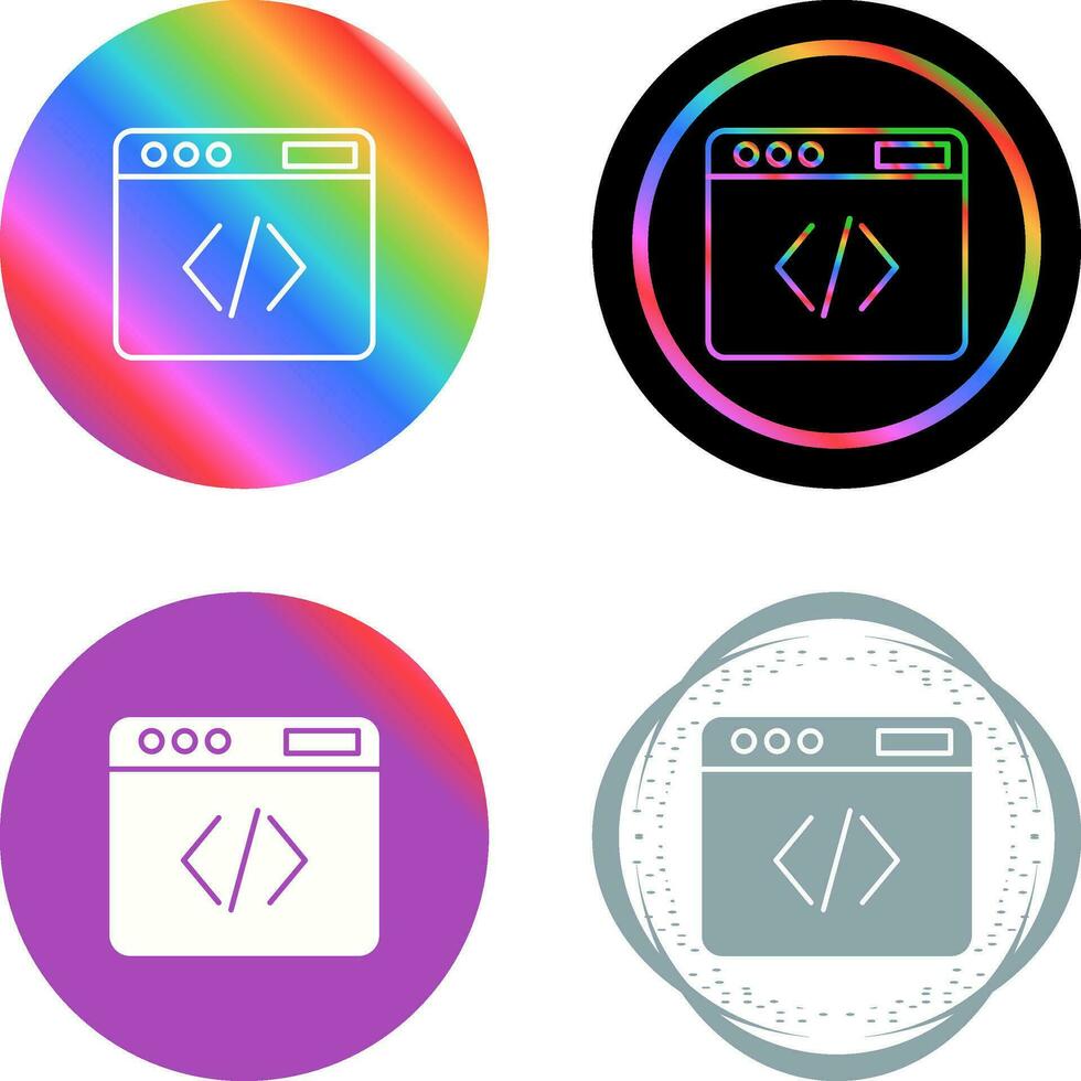 Code Vector Icon