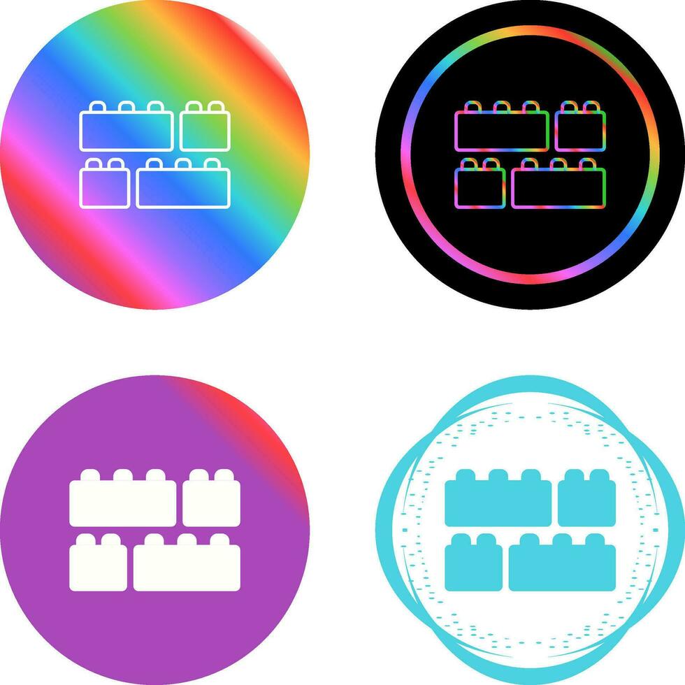 Toy Blocks Vector Icon