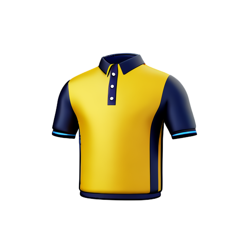 jersey 3d rendering icon illustration png