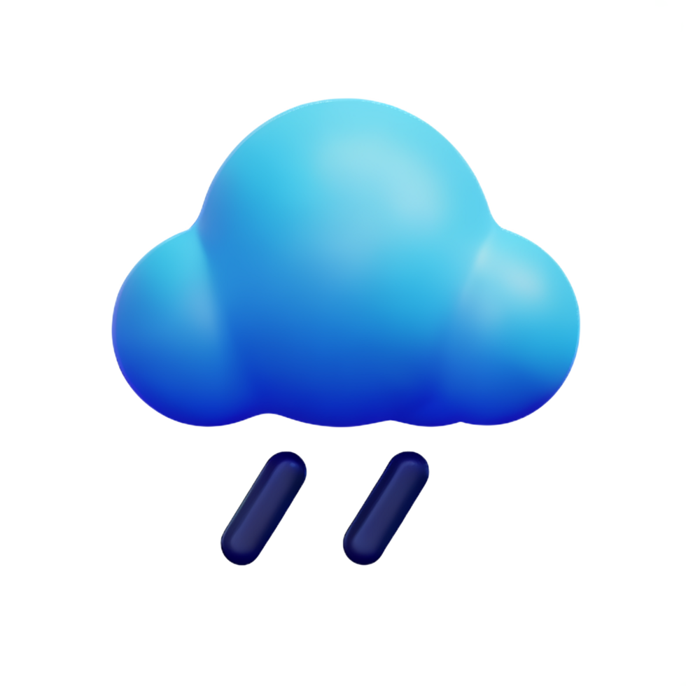 weather 3d rendering icon illustration png