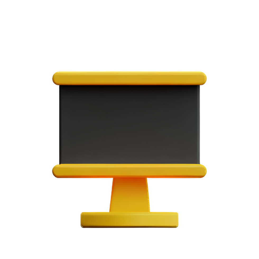 board 3d rendering icon illustration png