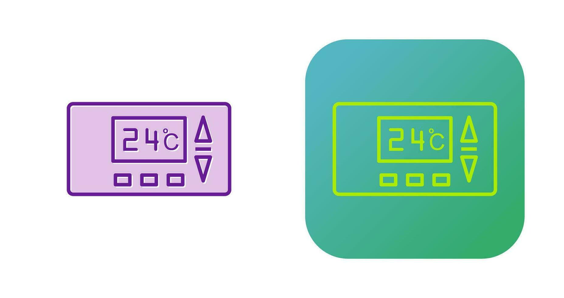 Thermostat Vector Icon