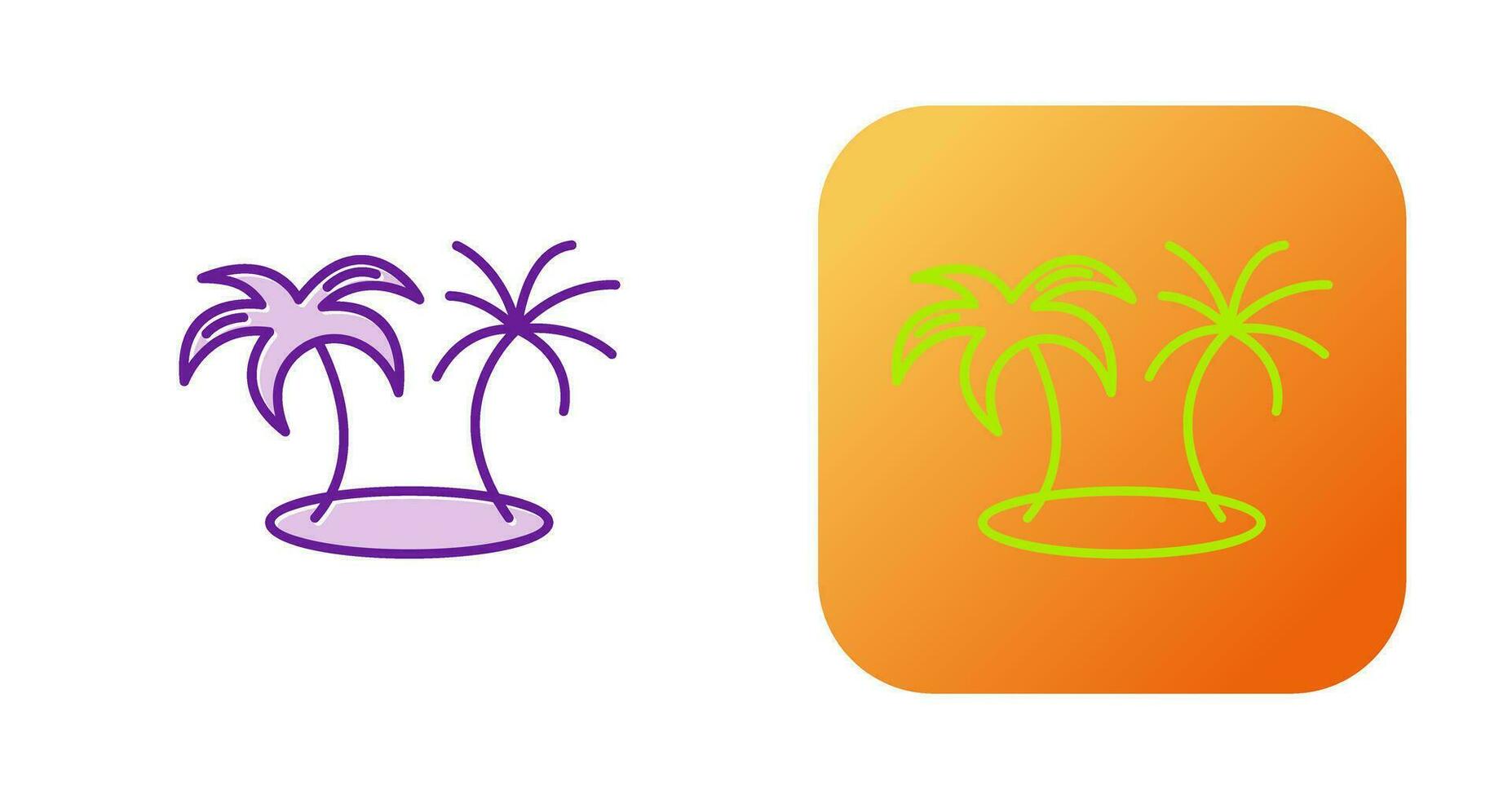 Island Vector Icon