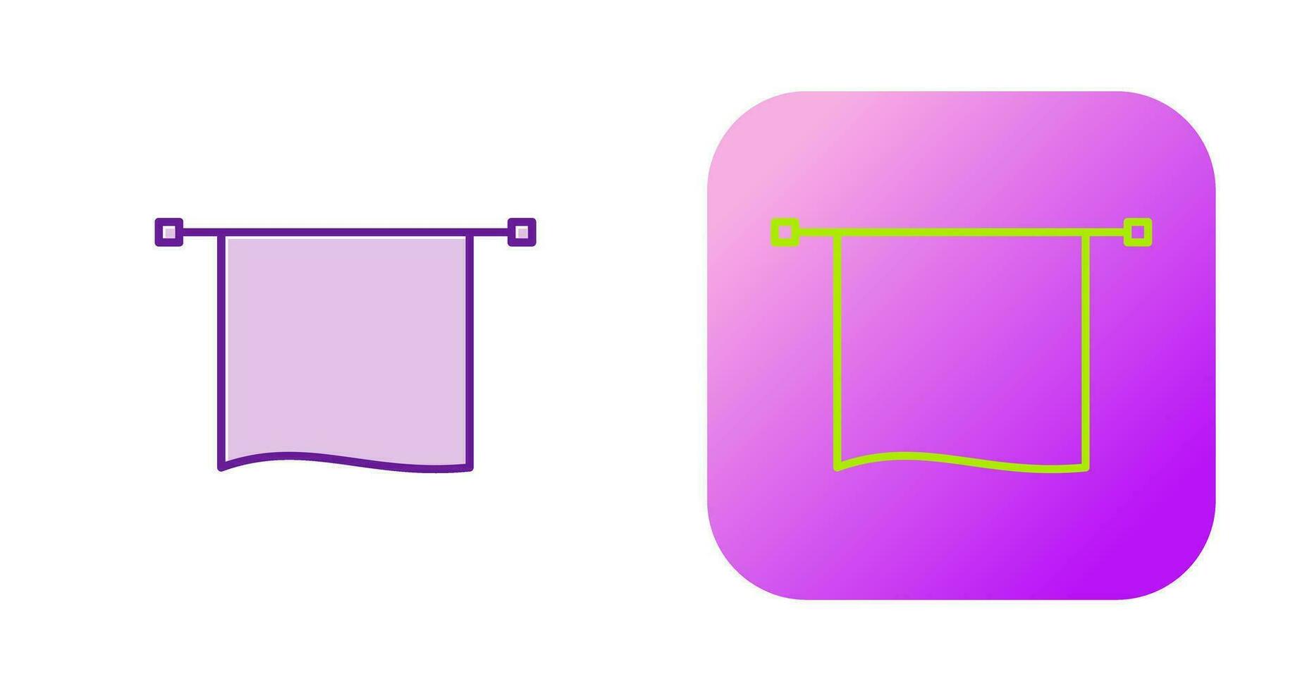 Towel Dryer Vector Icon