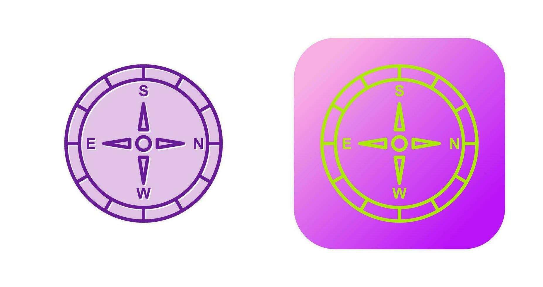 Compass Vector Icon