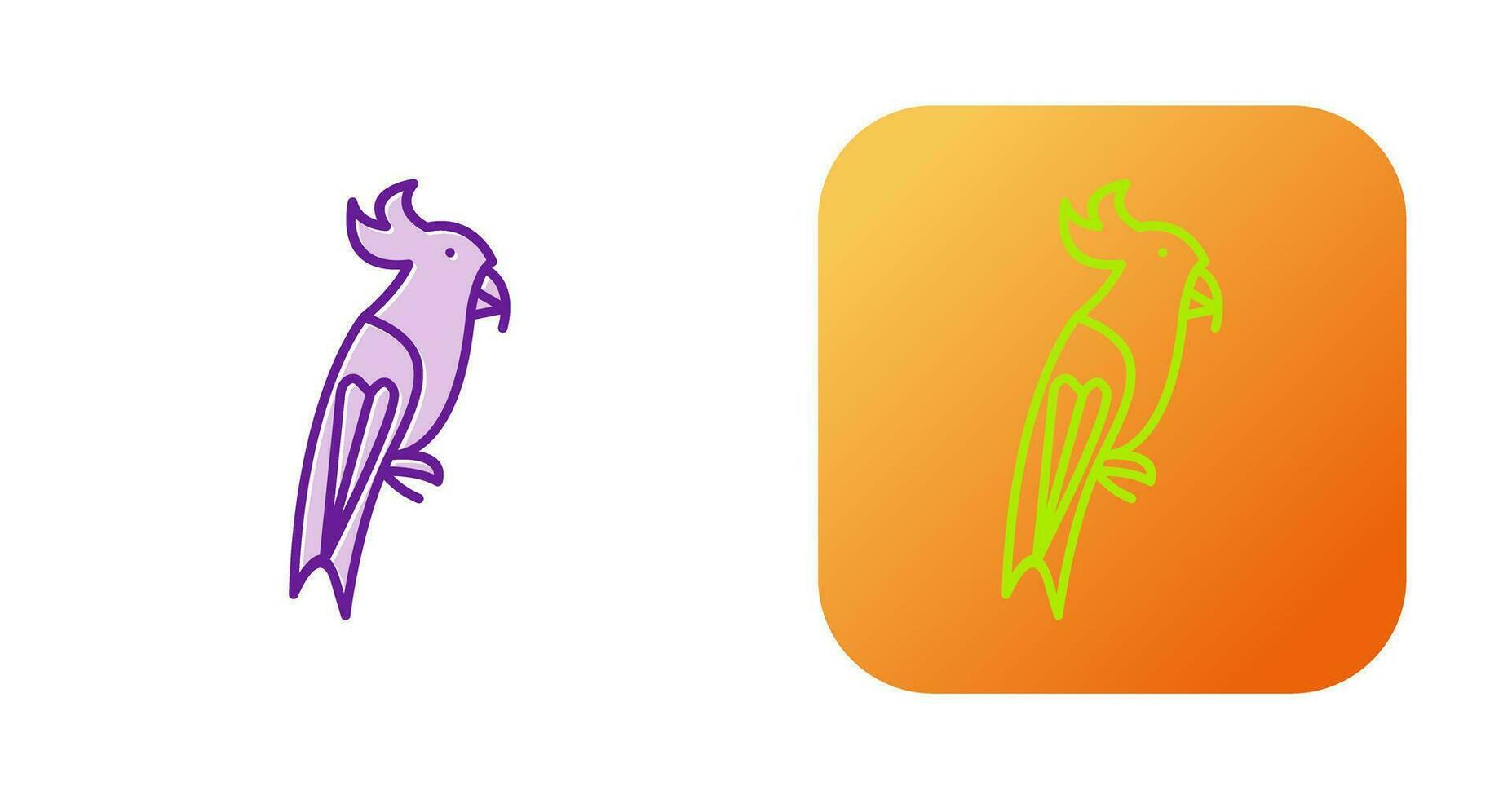 Parrot Vector Icon