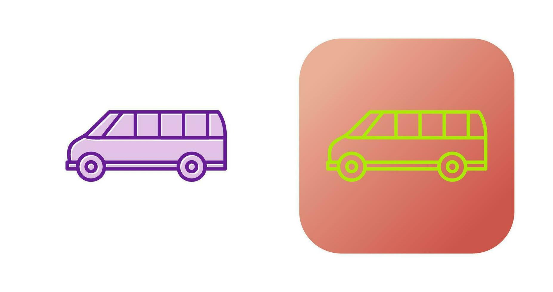 Delivery Bus Vector Icon