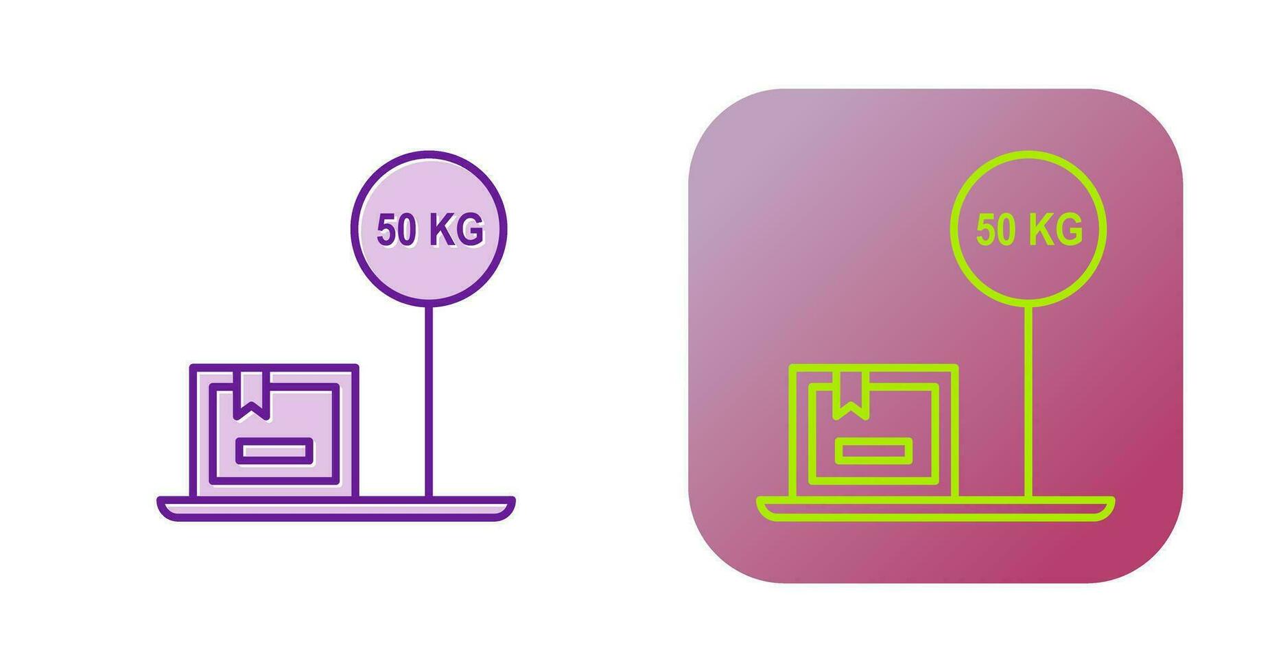 Weight Vector Icon