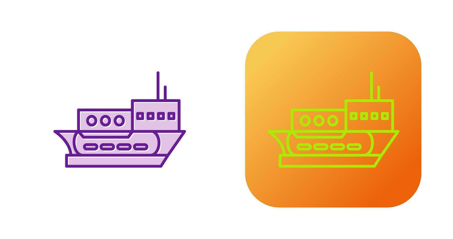 Delivery Ship Vector Icon