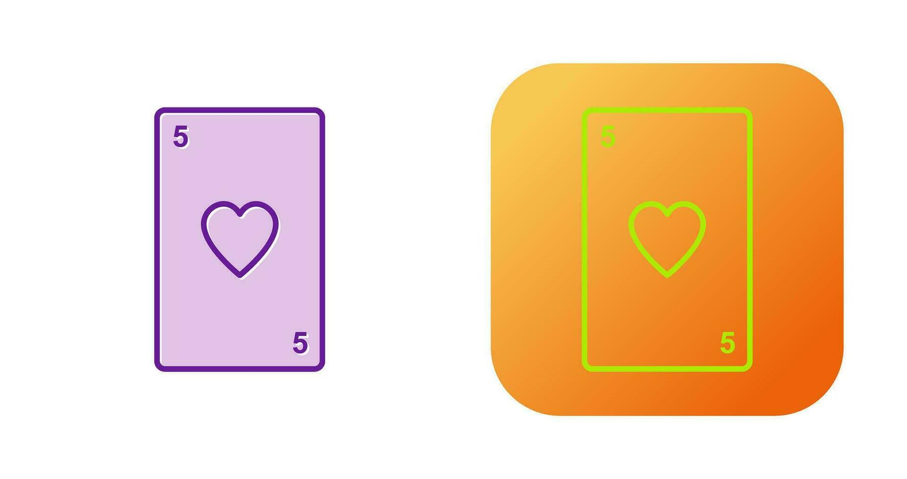 Playing Card Vector Icon