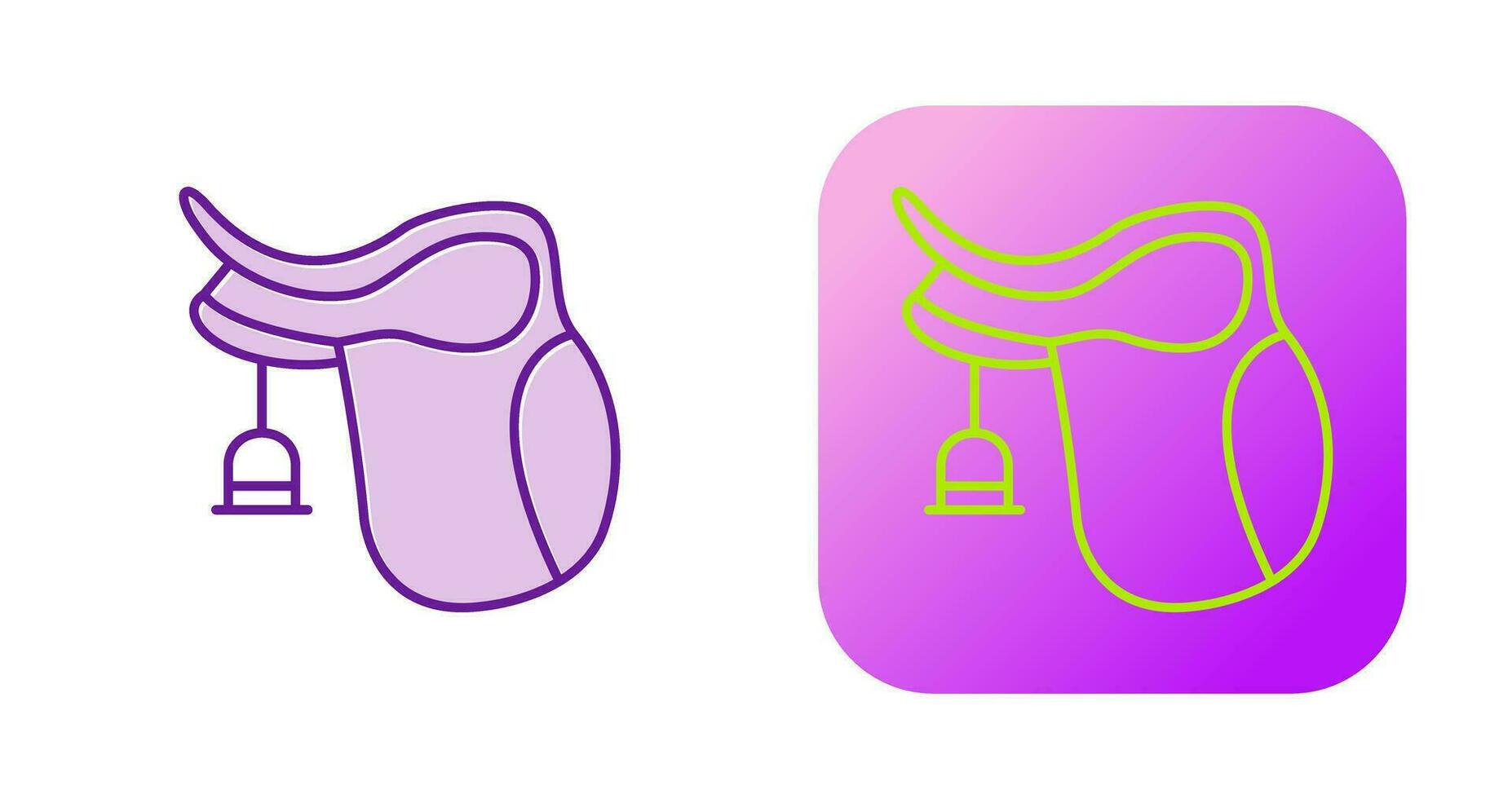 Saddle Vector Icon