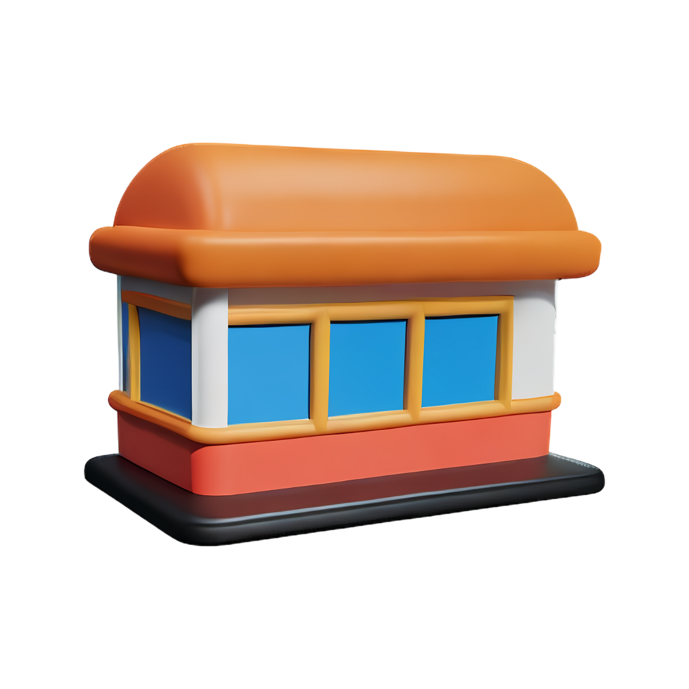 bakery 3d rendering icon illustration png