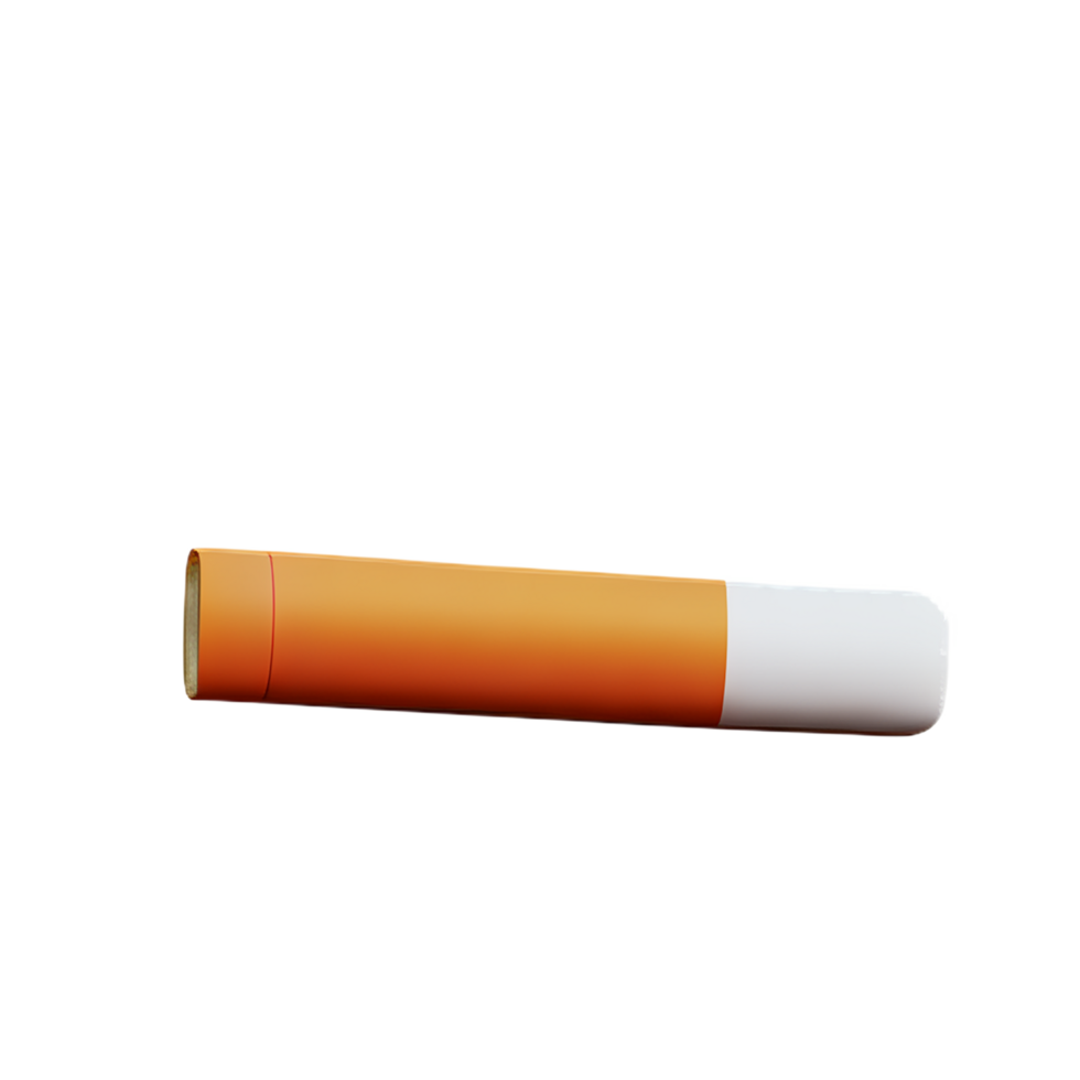 cigarette 3d le rendu icône illustration png
