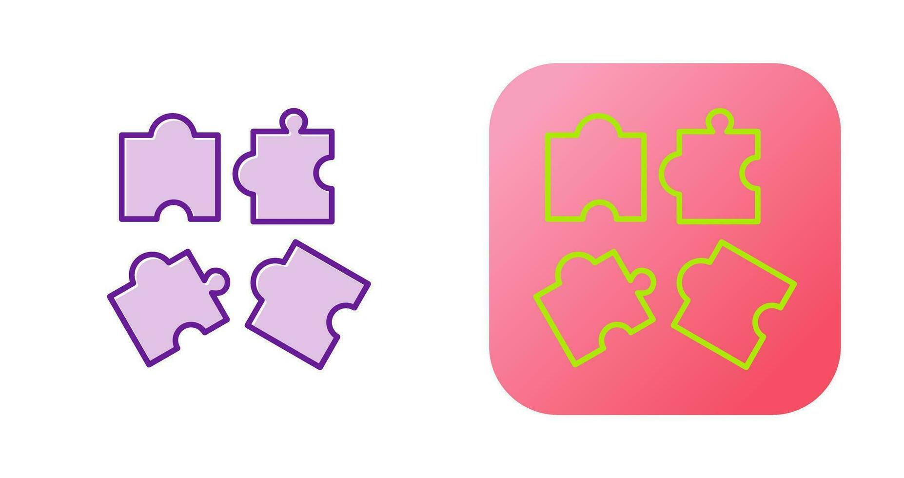 Puzzle Vector Icon