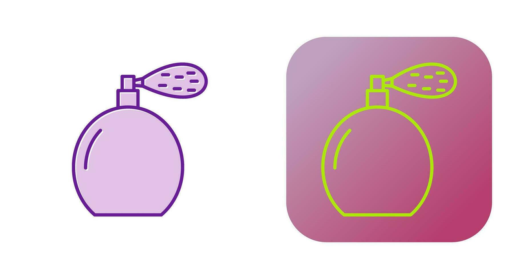 Perfume Bottle Vector Icon