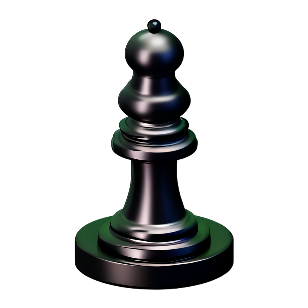 Schach 3d Rendern Symbol Illustration png