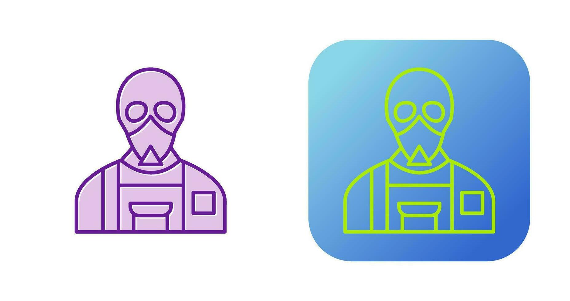 Gas Mask Vector Icon