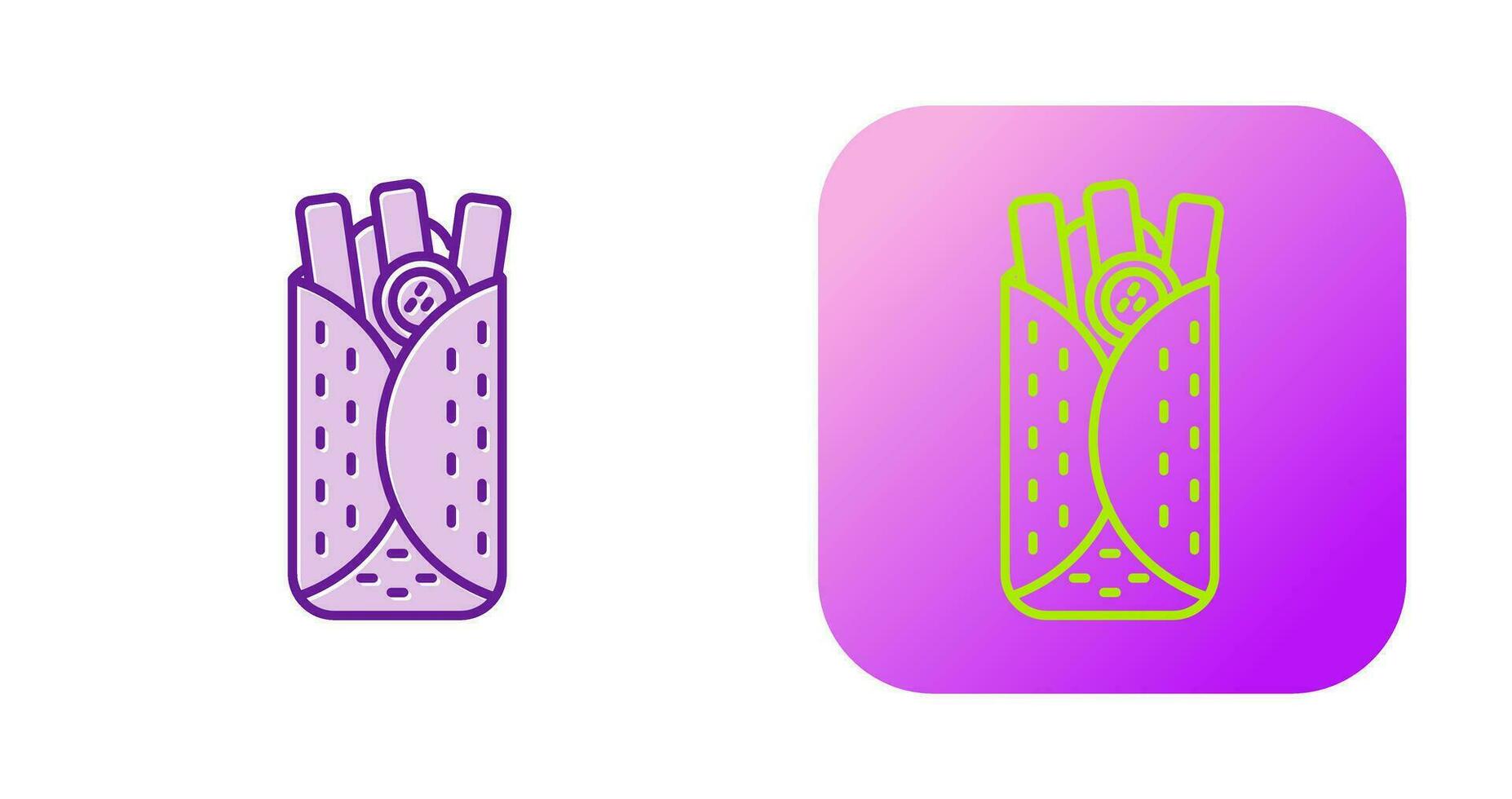 Fajita Vector Icon
